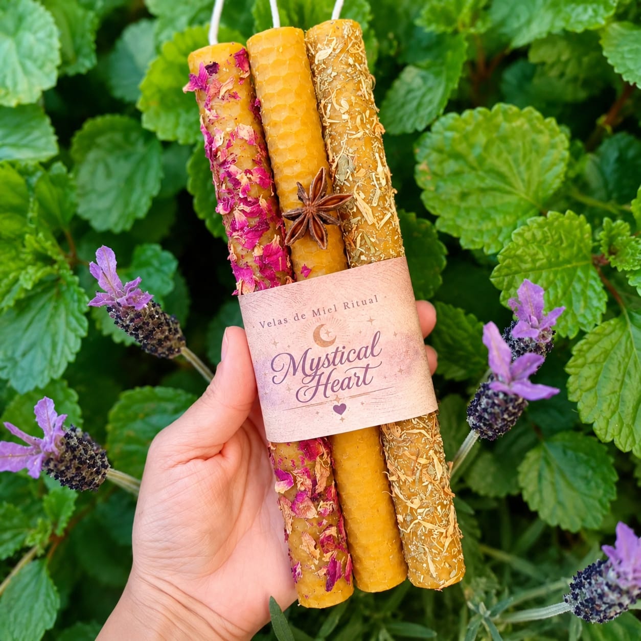Velas de Miel Ritualizadas