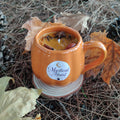 Vela Taza Calabaza -Pumpkin Spice y Jaspe Rojo